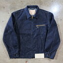 ORGUEIL オルゲイユ【OR-402】【Tailor Denim Zip Jacket】テーラーデニムジップジャケット ワンウォッシュ 14.0oz 日本製(4)