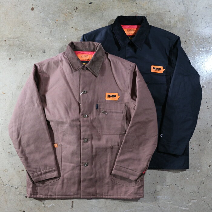 Rakuten - BLUCO x UNIVERSAL OVERALL ブルコxユニバーサルオーバーオール【157-32-004】【WORKER'S WINTER COVERALL】ウィンターカバーオール ダブルネーム コラボ