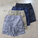 BLUCO ブルコ【153-45-007】【RIPSTOP CARGO SHORTS】リップストップカーゴショーツ ミリタリー ハーフパンツ(4)