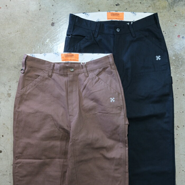 乐天商城 - BLUCO x UNIVERSAL OVERALL ブルコxユニバーサルオーバーオール【161-41-053】【WORKER'S PAINTER PANTS】ワーカーズペインターパンツ ダブルネーム コラボ