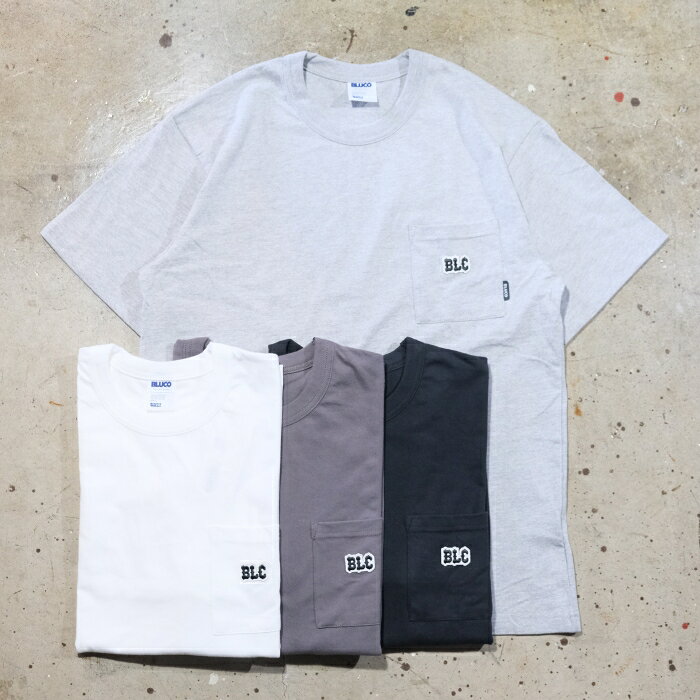 Rakuten - BLUCO ブルコ【161-22-022】【ドライコットン ポケットTシャツ -BLC-】 半袖 Tシャツ オリジナルボディ 速乾