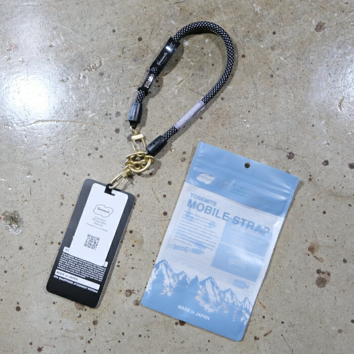 Other - BLUCO×YOSEMITE STRAP ブルコ ヨセミテストラップ【161-75-006】【2WAYショートストラップ】携帯ストラップ モバイルハンドストラップ 日本製