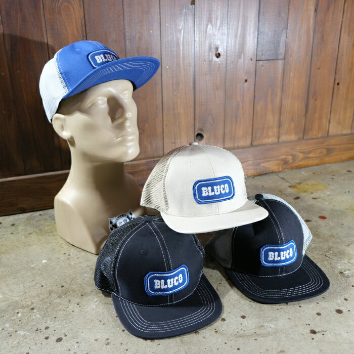 乐天商城 - BLUCO ブルコ【163-61-049】【メッシュキャップ -Patch-】6パネル 帽子 ワッペン