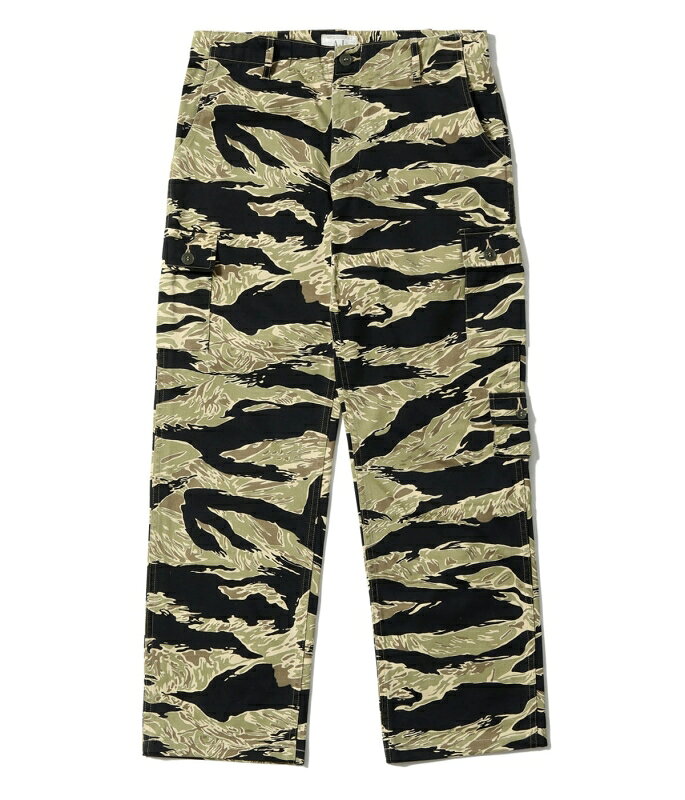乐天商城 - BUZZ RICKSON’S バズリクソンズ【BR42502】【GOLD TIGER STRIPE TROUSERS SHORT LENGTH 】ゴールドタイガーストライプトラウザーズ COTTON100％ 日本製