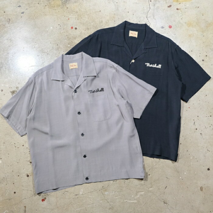 乐天商城 - STYLE EYES スタイルアイズ【SE39661】【BOWLING S/S SHIRT】≪PLANE≫ボーリングシャツ オープンカラーシャツ 開襟 半袖 レーヨン