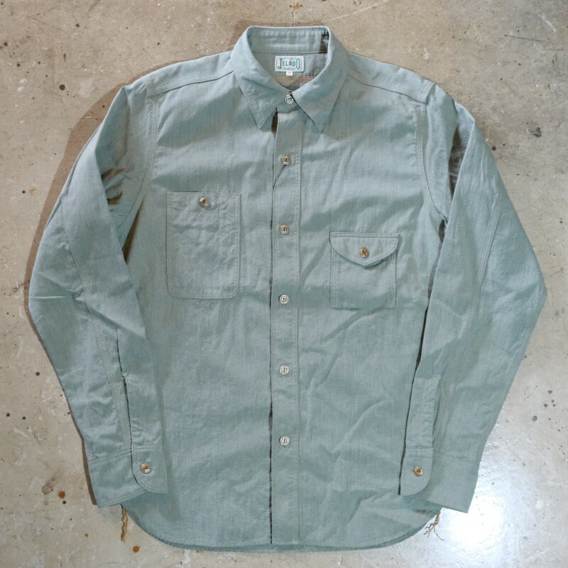 JELADO 顼ɡJP01109ۡSmoker ShirtۢFlake Green ⡼ Ĺµ ...