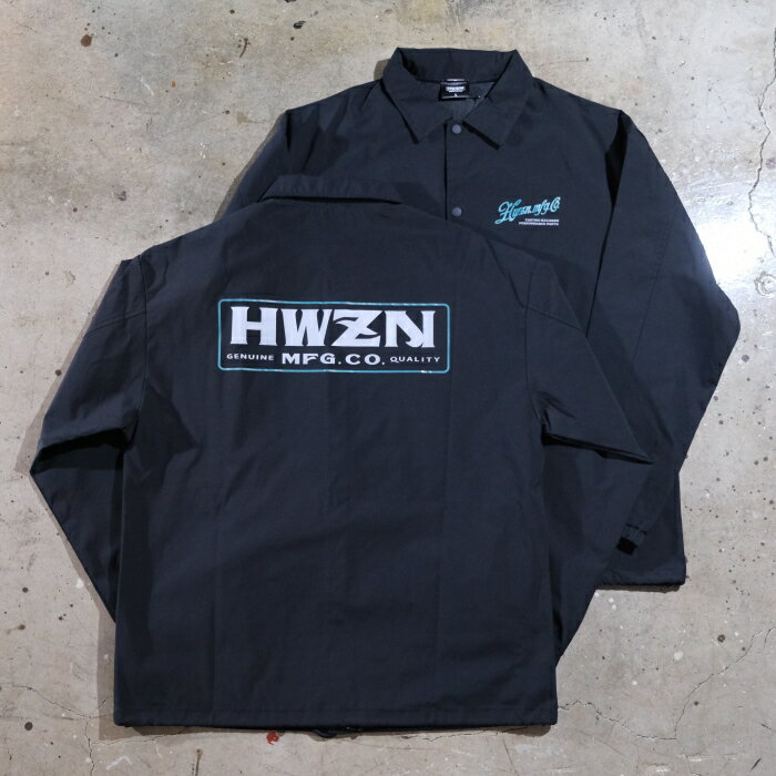 HWZNBROSS ハウゼンブロス【Shadow Script Coach Jackets】シャドウスクリプトコーチジャケット ライトアウター ウィンドブレーカー