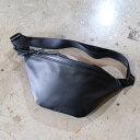 BLACK SIGN ブラックサイン【BSSA-25603】【BS Stealth Pouch】BS・ステルス・ポーチ ウエストバッグ レザー 牛革