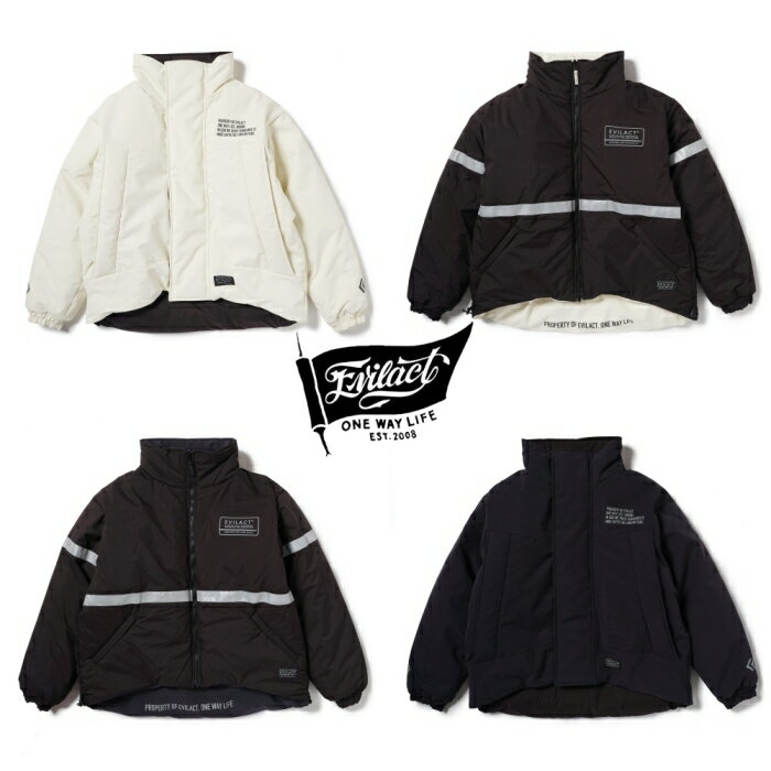 EVILACT イーブルアクト【EA25-ACT2-J05】【RV MONSTER JKT】リバーシブルモンスタージャケット ナイロンジャケット