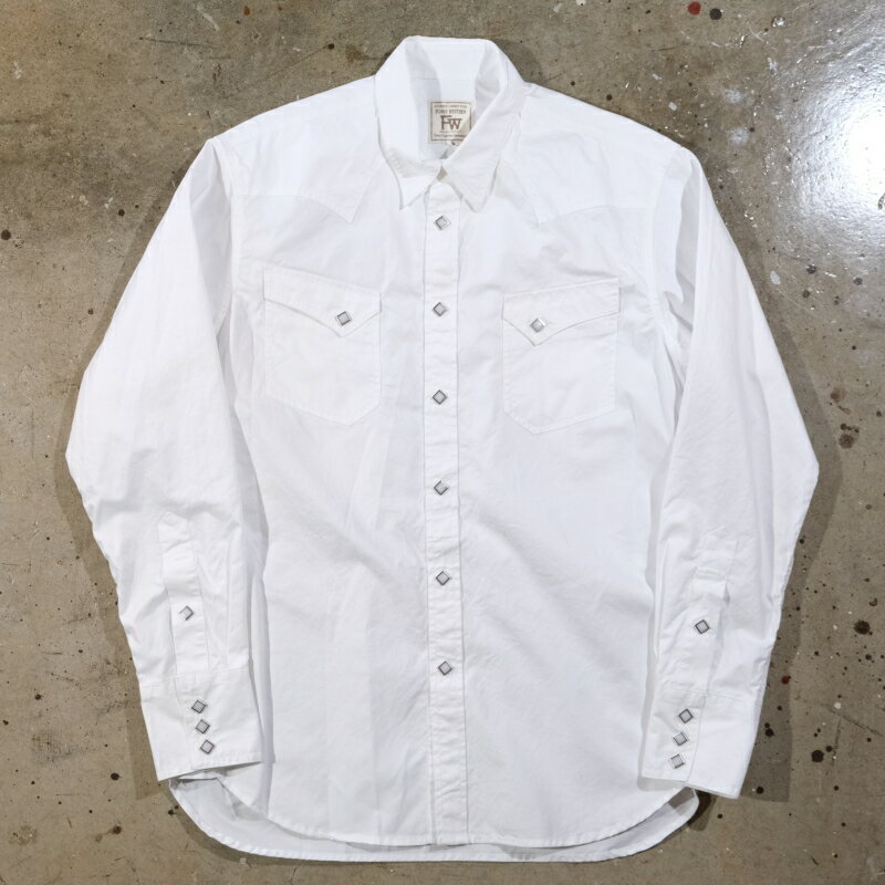 FUNNY ORIGINAL ファニーオリジナル【Western Shirts】≪BRUSHED TWILL≫ ウエスタンシャツ COTTON100％