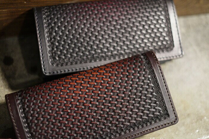 送料無料！FUNNY (ファニー)【WALLET jr. HAND BASKET L HAND DYE】ウォレット ジュニア ハンドバスケット L ボカシ染め牛革長財布 MADE IN JAPAN