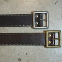 FUNNY（ファニー）【1-3/4 GARISON BELT】【PLAIN】≪LAHAINA別注ステッチ入り≫ 牛革SPECIAL TANNING LEATHER1-3/4inch プレーン