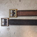 FUNNY（ファニー）【1-3/4 GARISON BELT】【PRESS BASKET】≪LAHAINA別注ステッチ入り≫ 牛革SPECIAL TANNING LEATHER1-3/4inch プレスバスケット