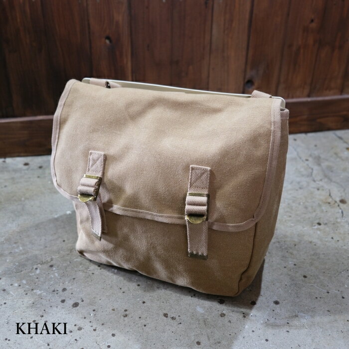 Custom カスタム【Canvas Saddle Bag】キャンバスサドルバッグ ショルダーバッグ サイドバッグ キャンバス地
