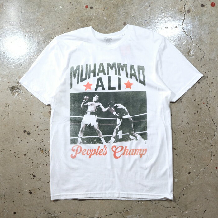Rakuten - IMPORT T-SHIRTS【MUHAMMAD ALI】≪WHITE≫モハメドアリ プリントTシャツ ボクシング コットン