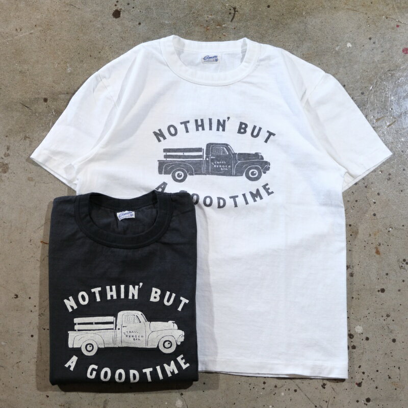 乐天商城 - GRAVITEE グラビティー【GVT902】【NOTHING BUT GRAVITEE S/S TEE】≪OFF&BLACK≫プリントTシャツ ショートスリーブ 半袖 コットン100% 吊り編み