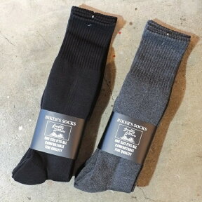 Langlitz Leathers（ラングリッツレザーズ）【Biker SOX】（バイカーソックス）バイカー・ブーツソックス2足SET・フリーサイズ