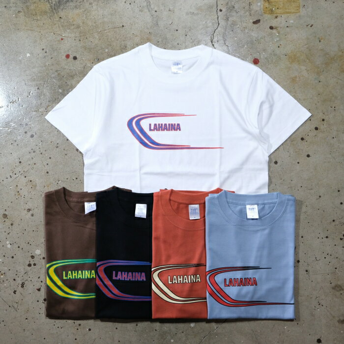 Rakuten - LAHAINA ORIGINAL ラハイナオリジナル【LAHAINA 2026 ORIGINAL T-Shirts】プリントTシャツ COTTON100%