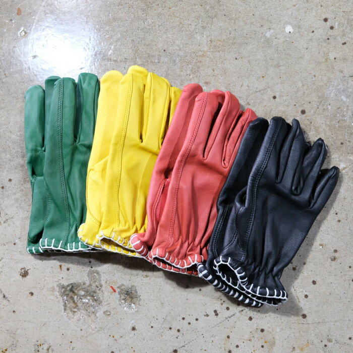 乐天商城 - SIGNAL GLOVE シグナルグローブ モーターサイクルグローブ レザーグローブ 牛革
