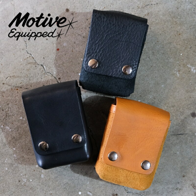 MOTIVE EQUIPPED モーティヴ イクイップド【SMALLEST BAG】牛革 COW HIDE バイク用ETCケース MADE IN JAPAN