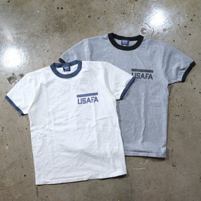 Rakuten - Pherrow's フェローズ 【26S-PRT1】プリントリンガーTシャツ Cotton100% オリジナルボディ
