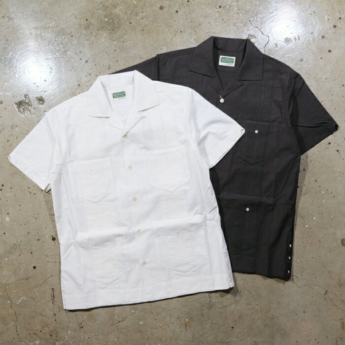 Rakuten - Pherrow`s フェローズ【26S-PCS1】キューバシャツ 半袖シャツ COTTON100% MADE IN INDIA