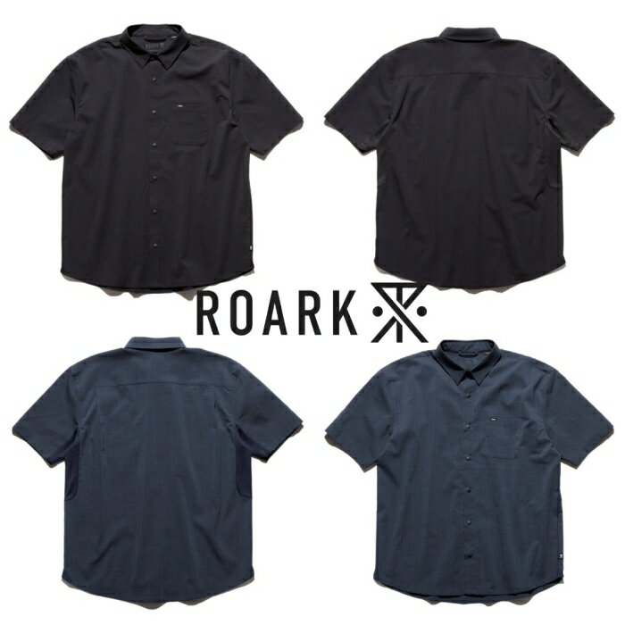 Rakuten - ROARK ロアーク リバイバル【RWJD1220】【DELTA QD S/S SHIRTS】 半袖シャツ 吸水速乾 ポリエステル100％
