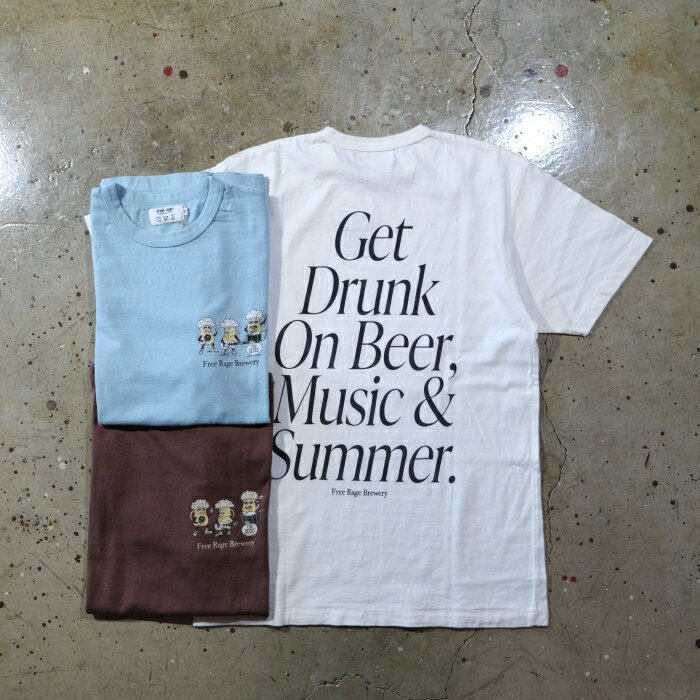 Freerage フリーレイジ≪Get Drunk ≫ コットン100％ 日本製