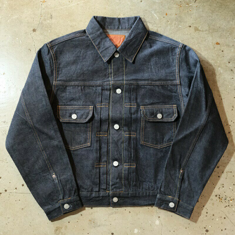 TROPHY CLOTHING トロフィークロージング【2505】【Authentic Denim Jacket】オーセンティックデニムジャケット セカンドタイプ Gジャン MADE IN JAPAN