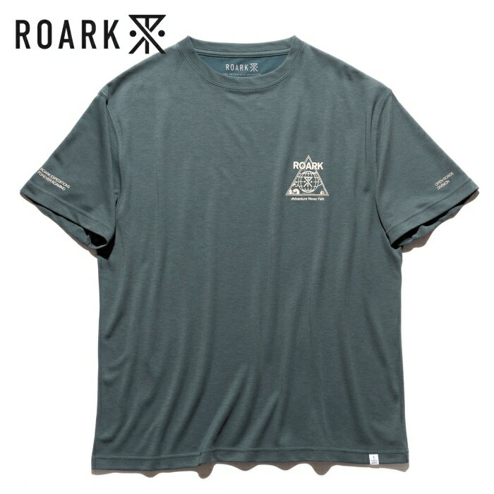 ROARK ロアークTシャツ 半袖 速乾 コットン ポリエステル