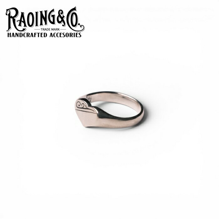 RAOING ローイングクラシックハートリング 指輪 ハンドメイド シルバー SILVER925