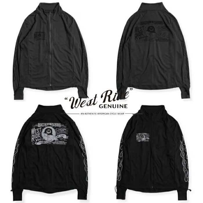 乐天商城 - WESTRIDE ウエストライド【POWER DRY TRACK JK-2】≪POWER AND SPEED≫パワードライトラックジャケット 速乾素材