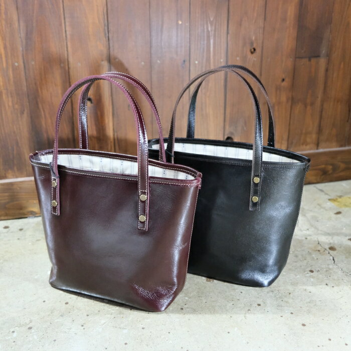 Rakuten - Y'2 LEATHER ワイツーレザー【BG-17】【ANILINE STEER MINI TOTE BAG】 アニリンステアミニトートバッグ レザー 牛革 MADE IN JAPAN
