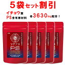 【5個おまとめ割引】 【管理栄養士推奨】 ホスファチジルセリン サプリ PS イチョウ葉 1日120mg シナプスPS ホスファチジルコリン ホスファチジルイノシトール 子供 大人 落ち着き 記憶力 仕事…