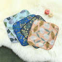 \ポイント2倍/松尾ミユキ ガーゼハンドタオル(植物柄)|タオルハンカチ 雑貨 プレゼント おしゃれ かわいい 日用品 植物 ポップ 吸水性 柔らかい 花 フラワー 紫陽花 ミモザ スズラン 菜の花 フルーツ