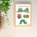 \ポイント2倍+クーポン/ERIC CARLE:エリック カール・B4サイズ ポスター『Butterfly / はらぺこあおむし』木製フレームセット|インテリア...