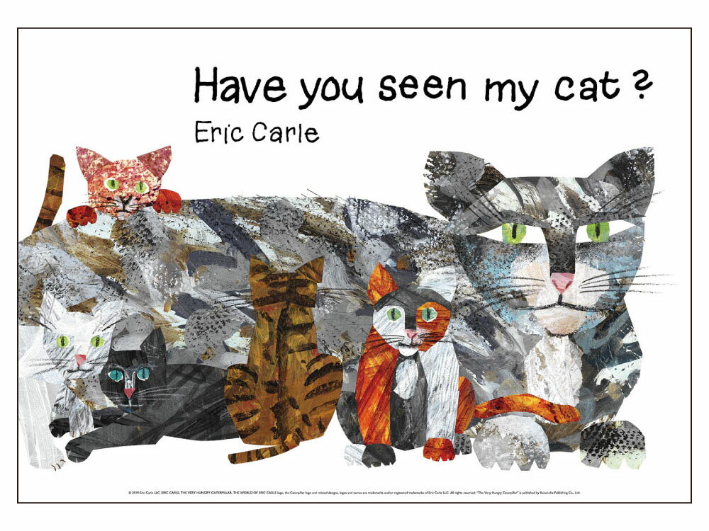 ڥݥ5!ERIC CARLE å B4ݥHave You Seen My Cat ?١åƥꥢ