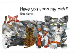 【ポイント5倍!】ERIC CARLE エリック・カール B4サイズ・ポスター『Have You Seen My Cat ?』｜インテリア