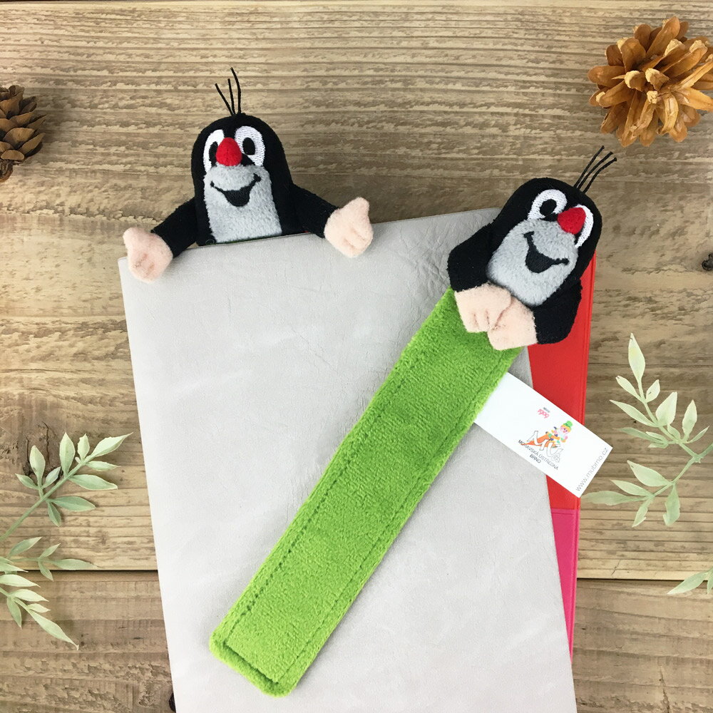 ＼P2倍＋クーポン／クルテク ブックマーク【チェコ製 しおり ブックマーカー ぬいぐるみ キャラクター ..