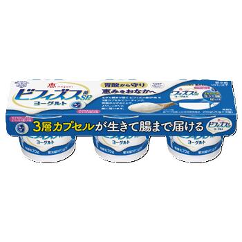 恵 megumi ビフィズス菌SP株カプセルヨーグルト 70g×3　6パックセット 【雪印】【メグミルク】【ヨーグ..