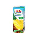 Dole ドール パイナップルジュース100％ 200ml 【果汁100％】【果汁100パーセント】【パイン】【パイナップル】【ジュース】【RCP】