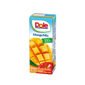 Dole ドール マンゴーフルーツミックス 200ml 【果汁100％】【果汁100パーセント】【マンゴー】【白ブドウ】【ぶどう】【リンゴ】【リンゴ】【林檎】【トロピカル】【ジュース】【RCP】