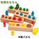 知育玩具 知育おもちゃ 知育 おもちゃ円柱さし 4本セット カラフル 木製パズル 収納袋付き 感覚教育 指先訓練 子どもの思考力を高める玩具 女の子 男の子 1...