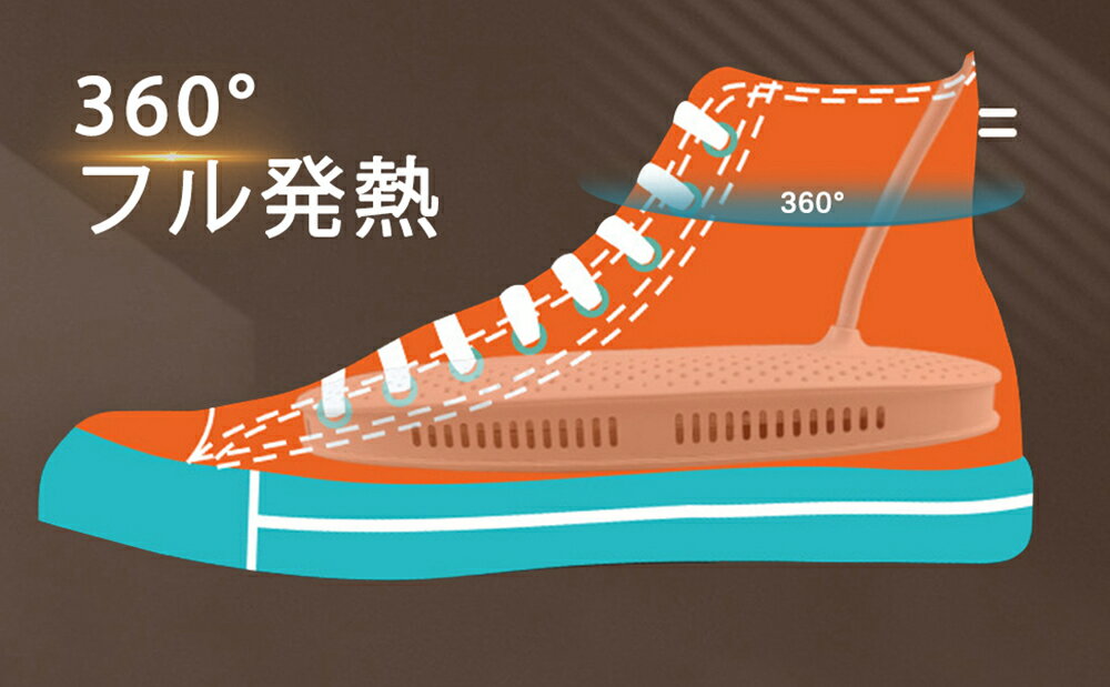 靴乾燥機 シューズ ドライヤー 消臭 断線しにくい タイマー機能付き 靴 乾燥 乾燥機 小型 セラミック加熱 くつ乾燥機 脱臭 くつ 運動靴 ブーツ 除菌 脱臭 梅雨対策 360均一乾燥 静音 靴乾かす機械 汗まみれの足/臭い足対応 母の日 父の日 ギフト