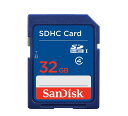 【送料無料】SanDisk サンディスク 32GB SDXCカード CLASS4 海外リテール SDSDB-032G-B35