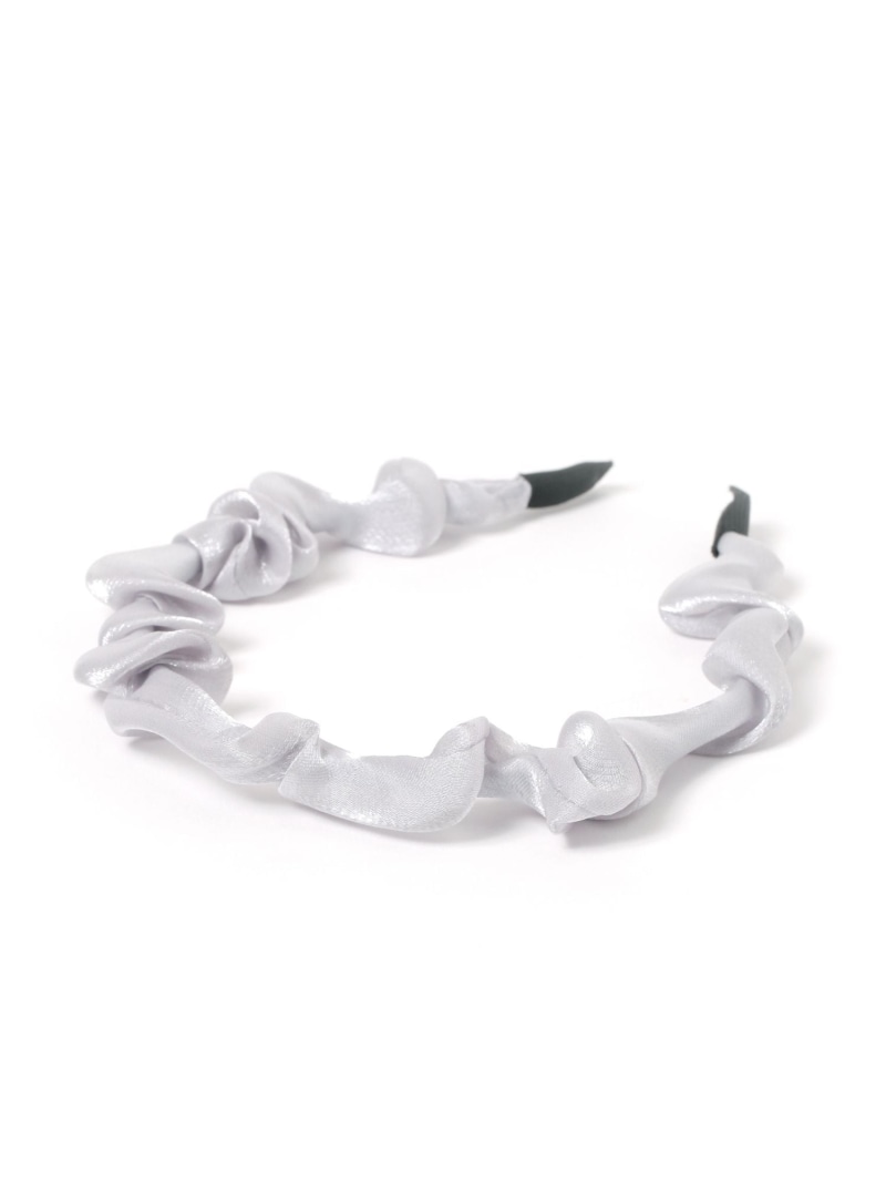 【SALE/20%OFF】ループシフォンカチューシャ LAKOLE ラコレ ヘアアクセサリー カチューシャ・ヘアバンド グレー ブラック【RBA_E】[Raku...