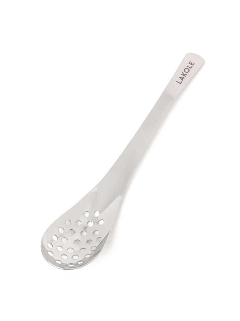 ステンレス穴あきレンゲ LAKOLE ラコレ 食器・調理器具・キッチン用品 カトラリー シルバー[Rakuten Fashion] lakole-10014126 LAKOLE サンプル画像3