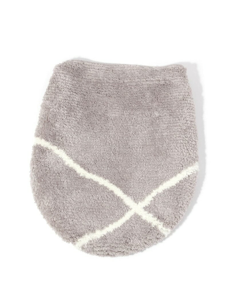 ニュアンス温水フタカバー LAKOLE ラコレ インテリア・生活雑貨 トイレ用品・バス用品 グレー[Rakuten ..