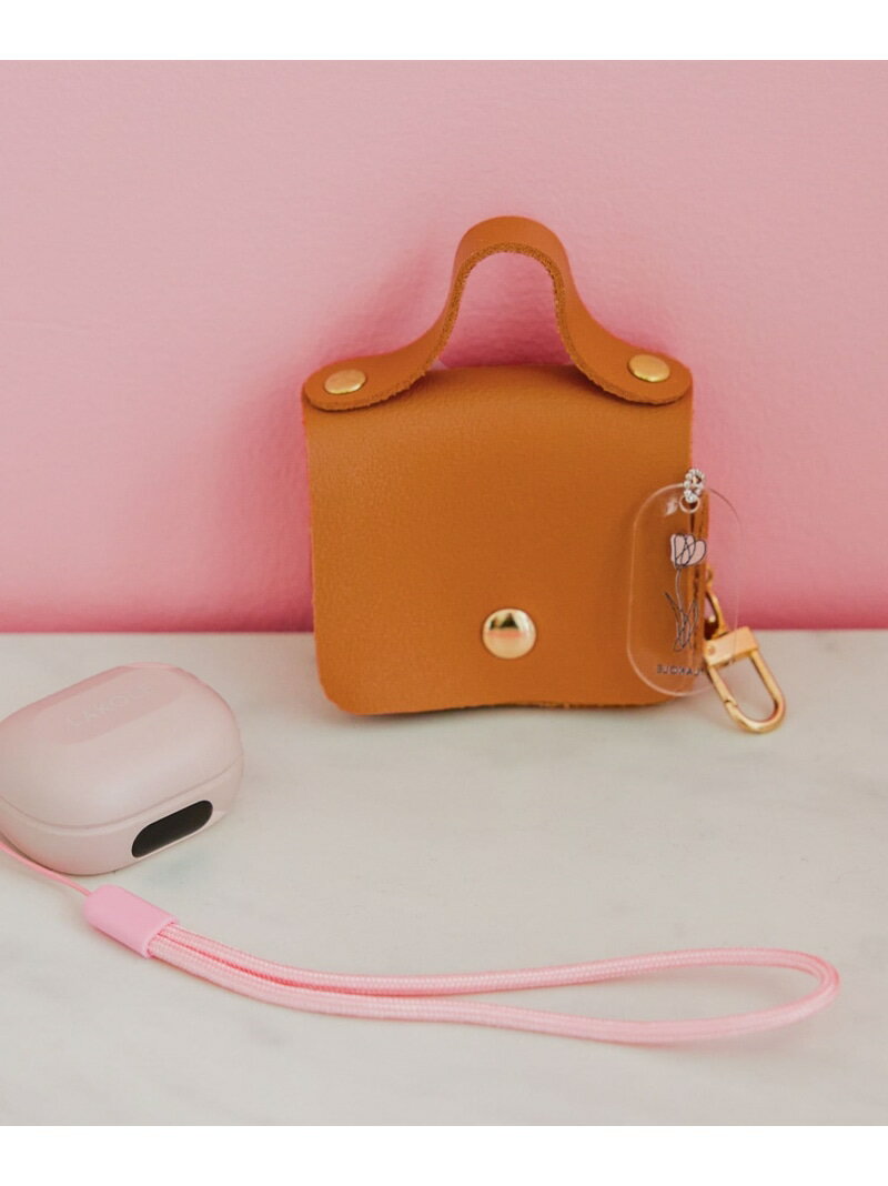 【SALE/33%OFF】FLOWERイヤホンケース LAKOLE ラコレ スマホグッズ・オーディオ機器 イヤホン・イヤホンケース・ヘッドフォン ブラウン グリ...
