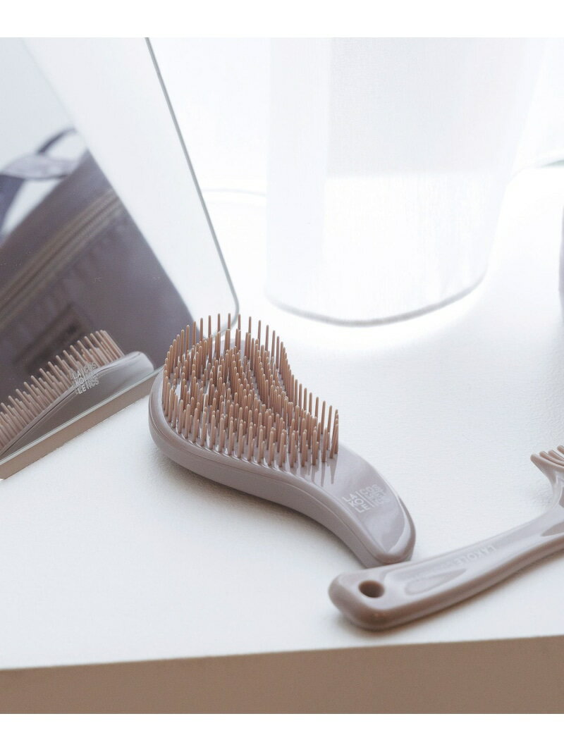 ヘアブラシ LAKOLE ラコレ ヘアケア ヘアブラシ・コーム グレー[Rakuten Fashion]